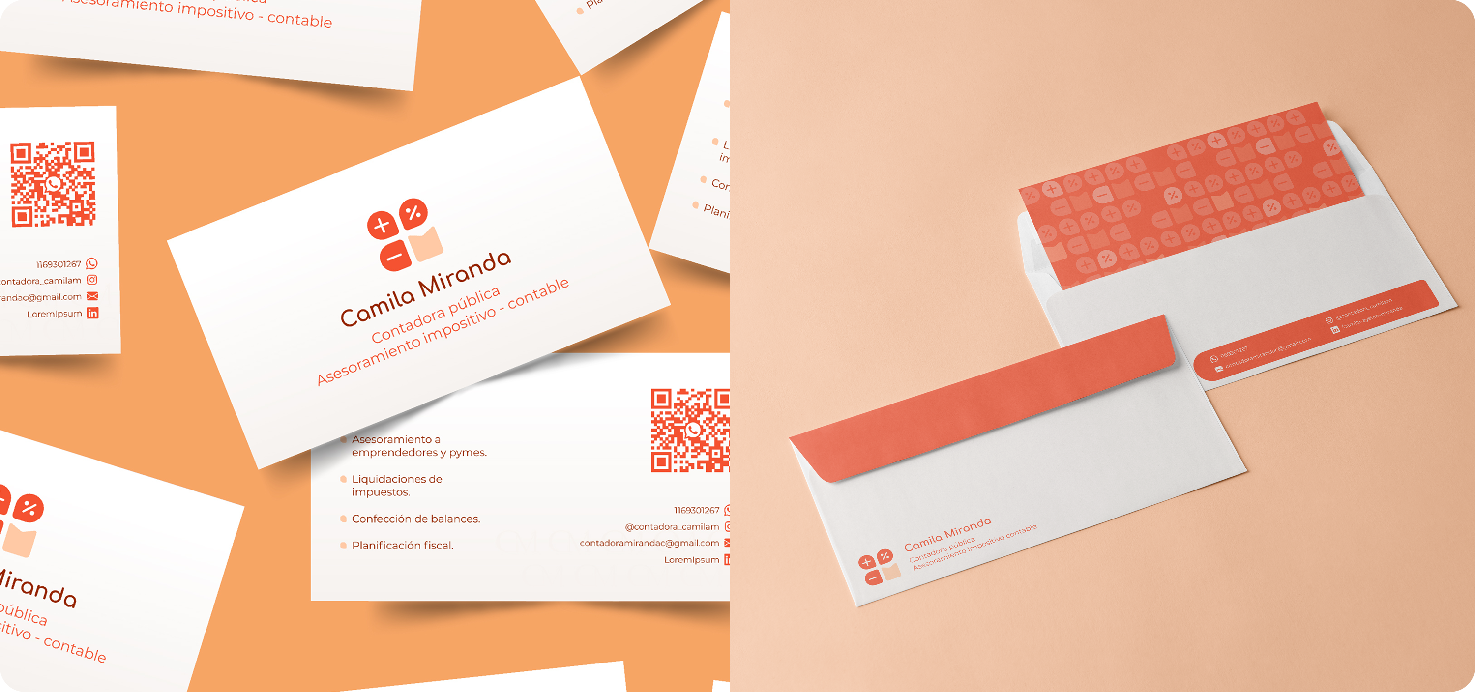 desarrollo de marca para camila miranda