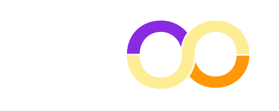 logo de grool studio color blanco